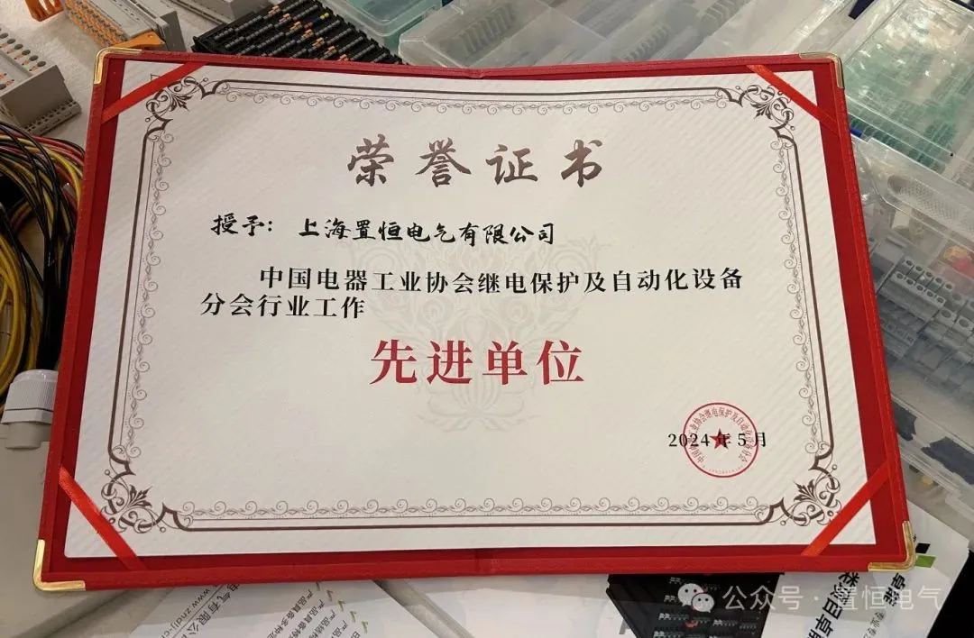 展会直击丨2024中国电气设备市场分析研讨会：置恒荣获先进单位称号(图3)