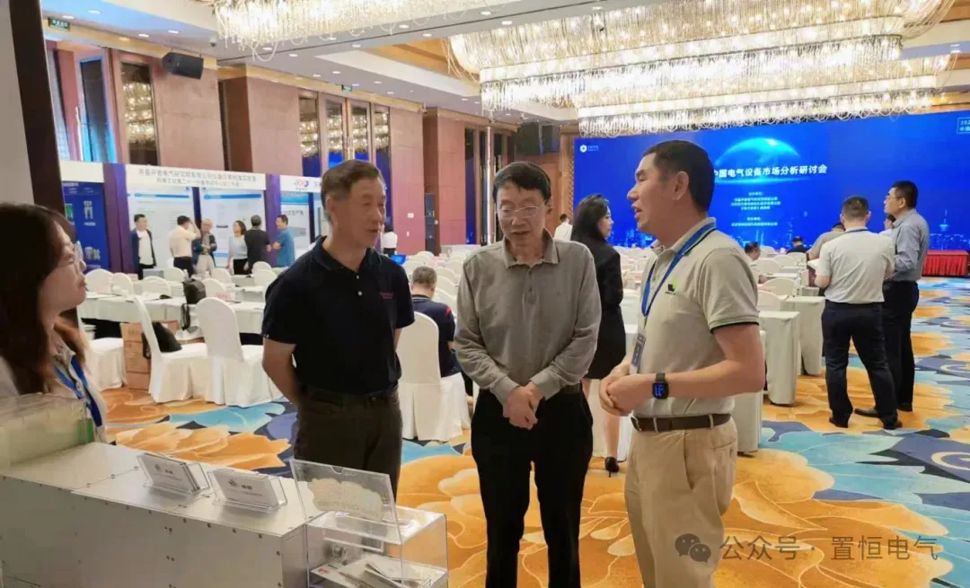 展会直击丨2024中国电气设备市场分析研讨会：置恒荣获先进单位称号(图4)