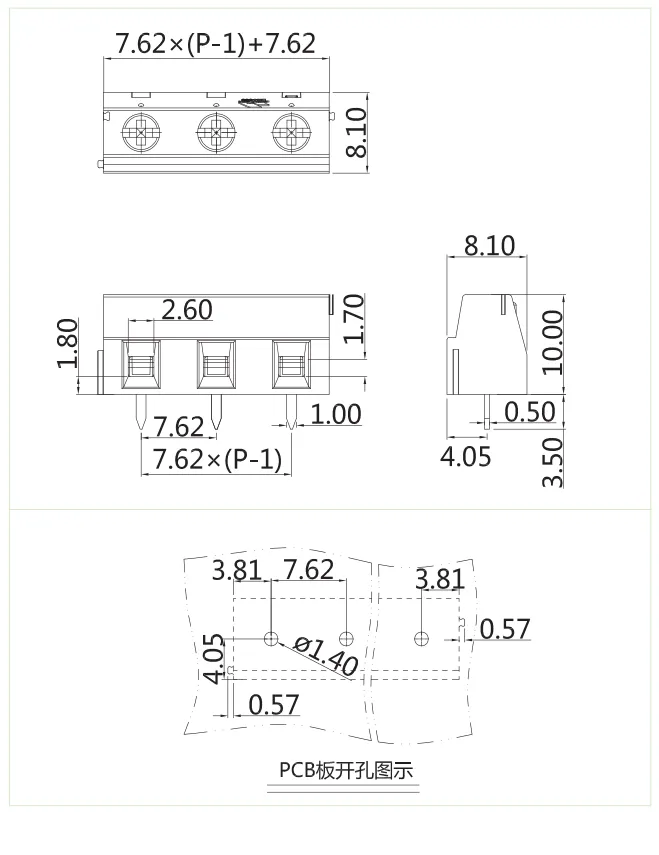 固定式端子台LMK-762(图1)