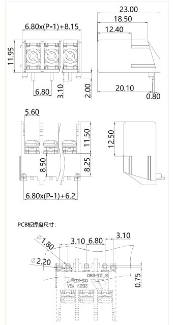 GT2.5-680-03P图纸