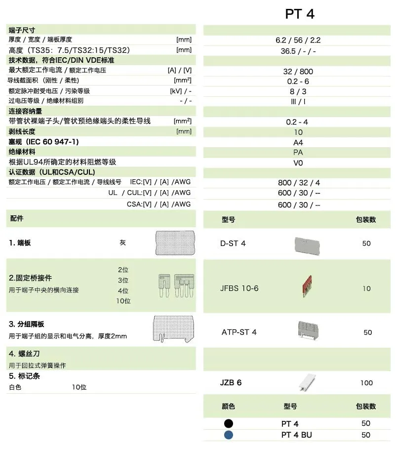 PT直插式系列PT 4(图1)