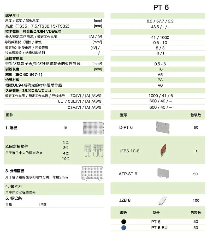 PT直插式系列PT 6(图1)